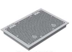 Neenah R-6665-3KH Access and Hatch Covers